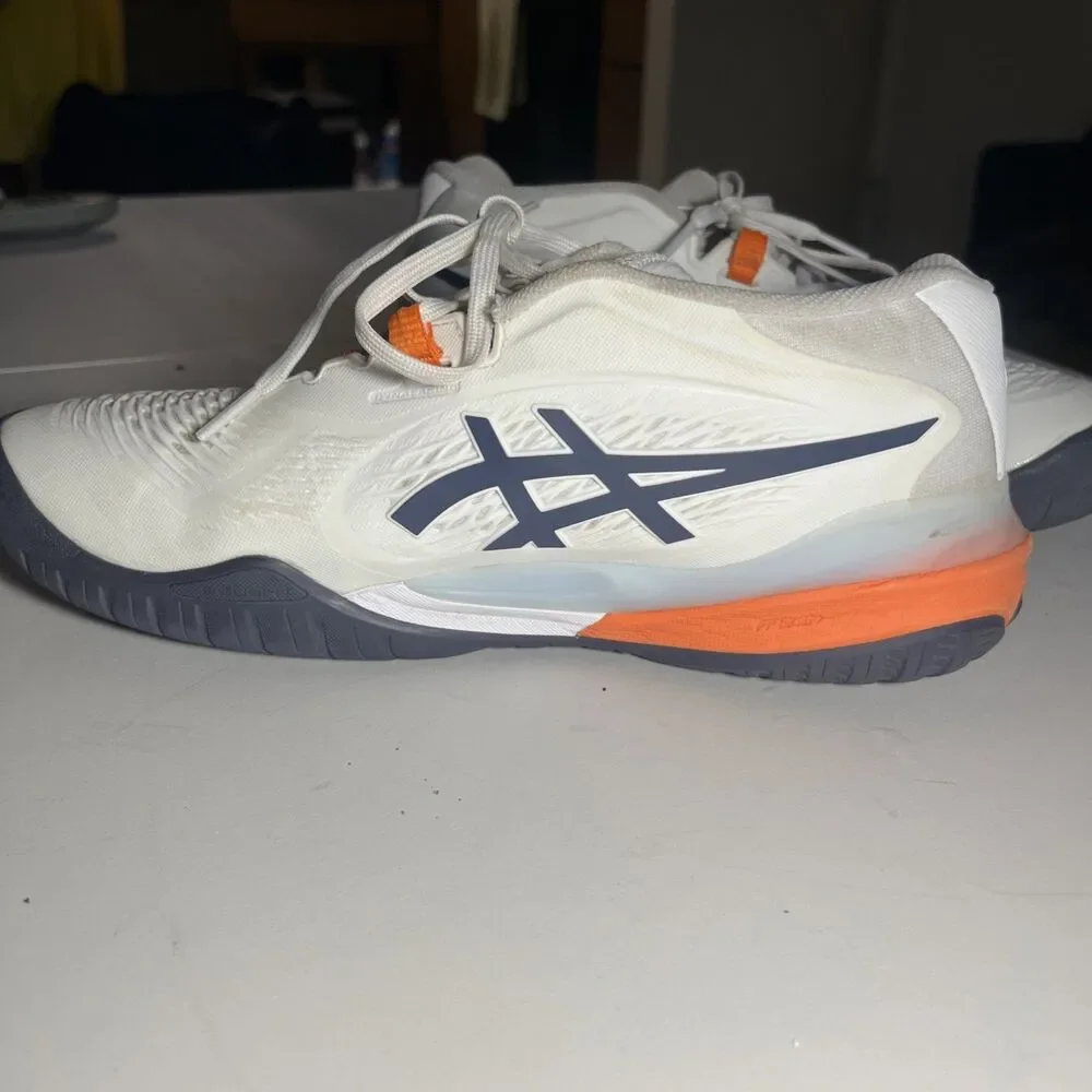 Asics Gel-Resolution X 1041A481-110 Sneaker Mens 8 White Tennis Shoes Ebay2891